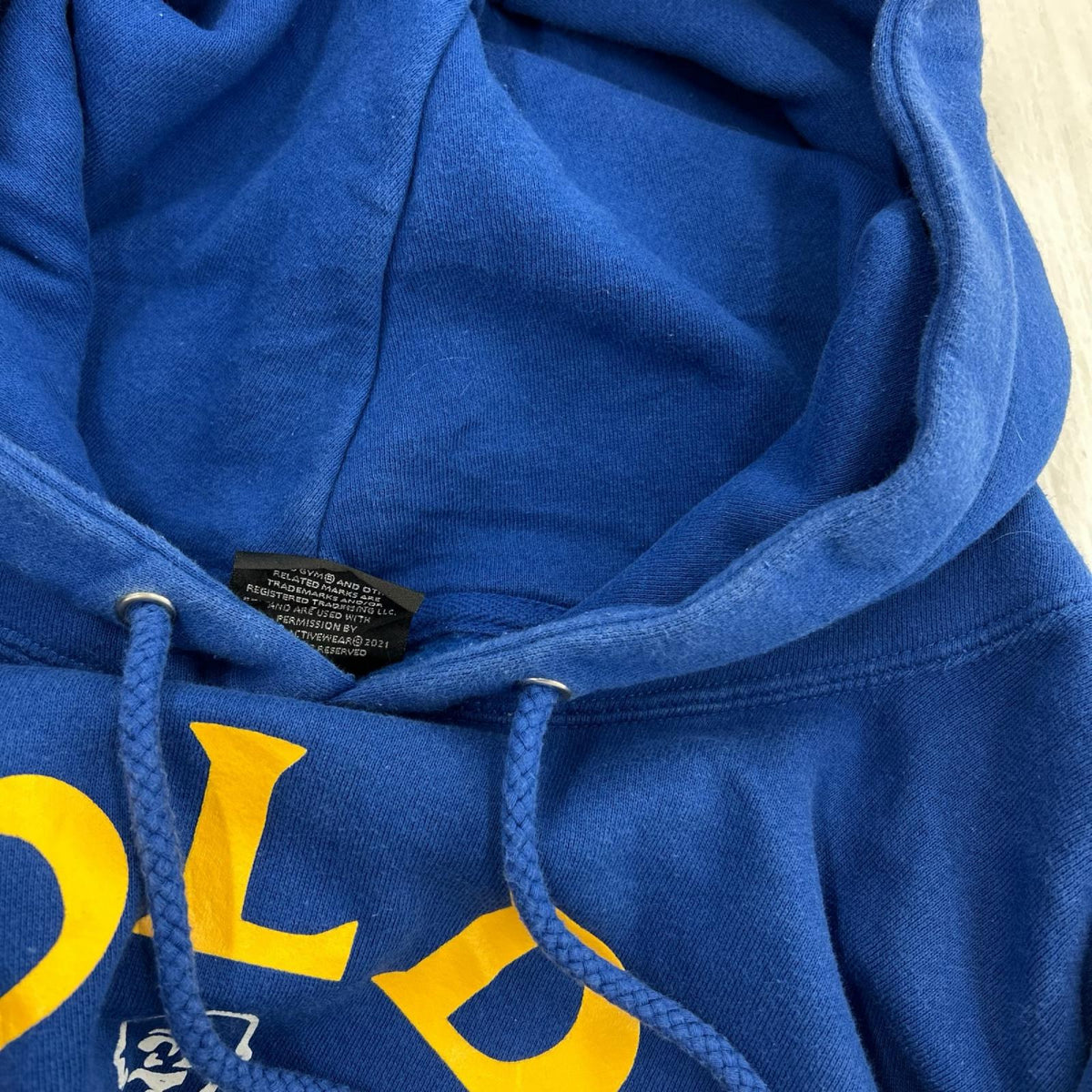 パーカー GOLD'S GYM BLU 2XL ブルー