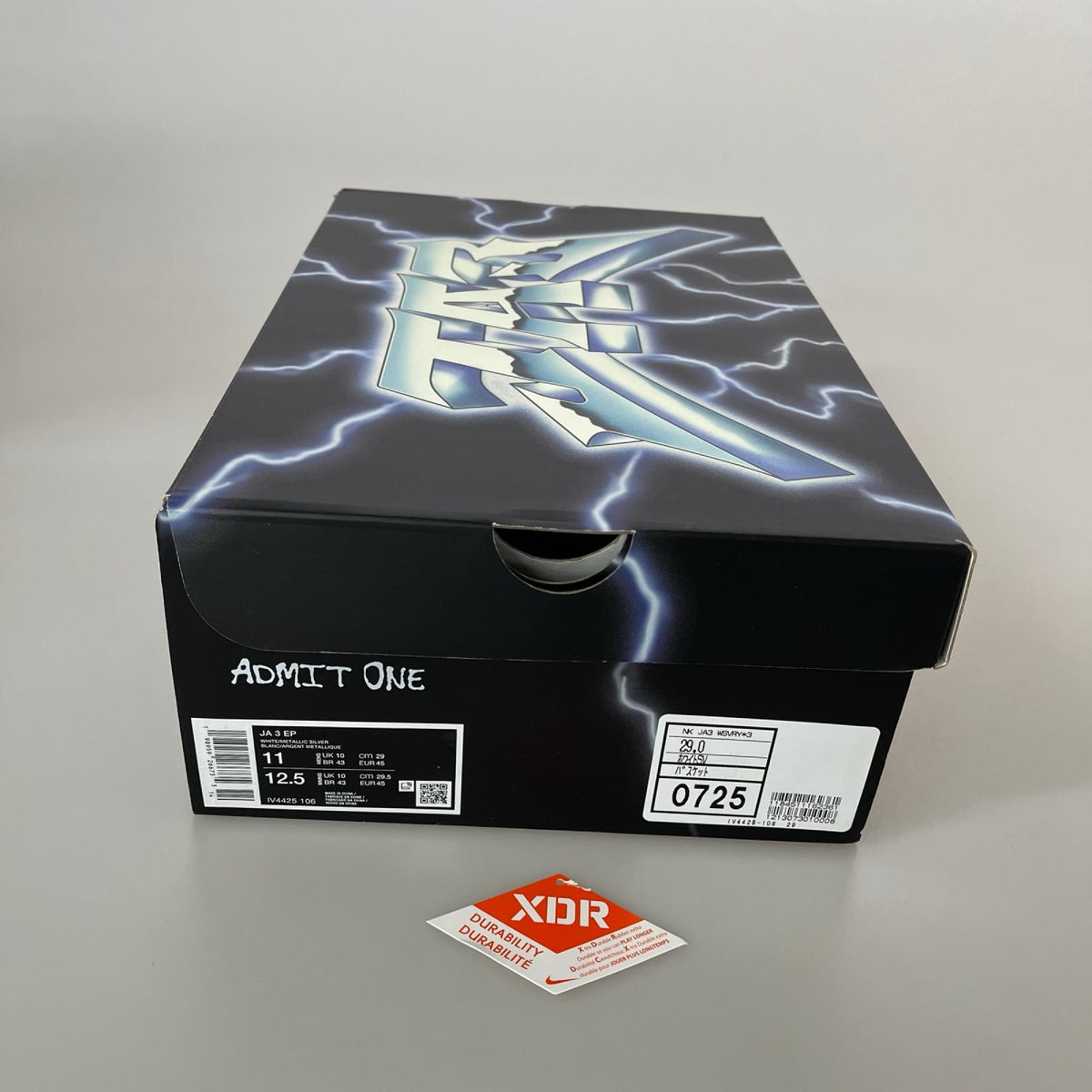 スニーカー NIKE JA 3 Game Royal 29.0 29cm (US11 UK10 1/2 EU48)