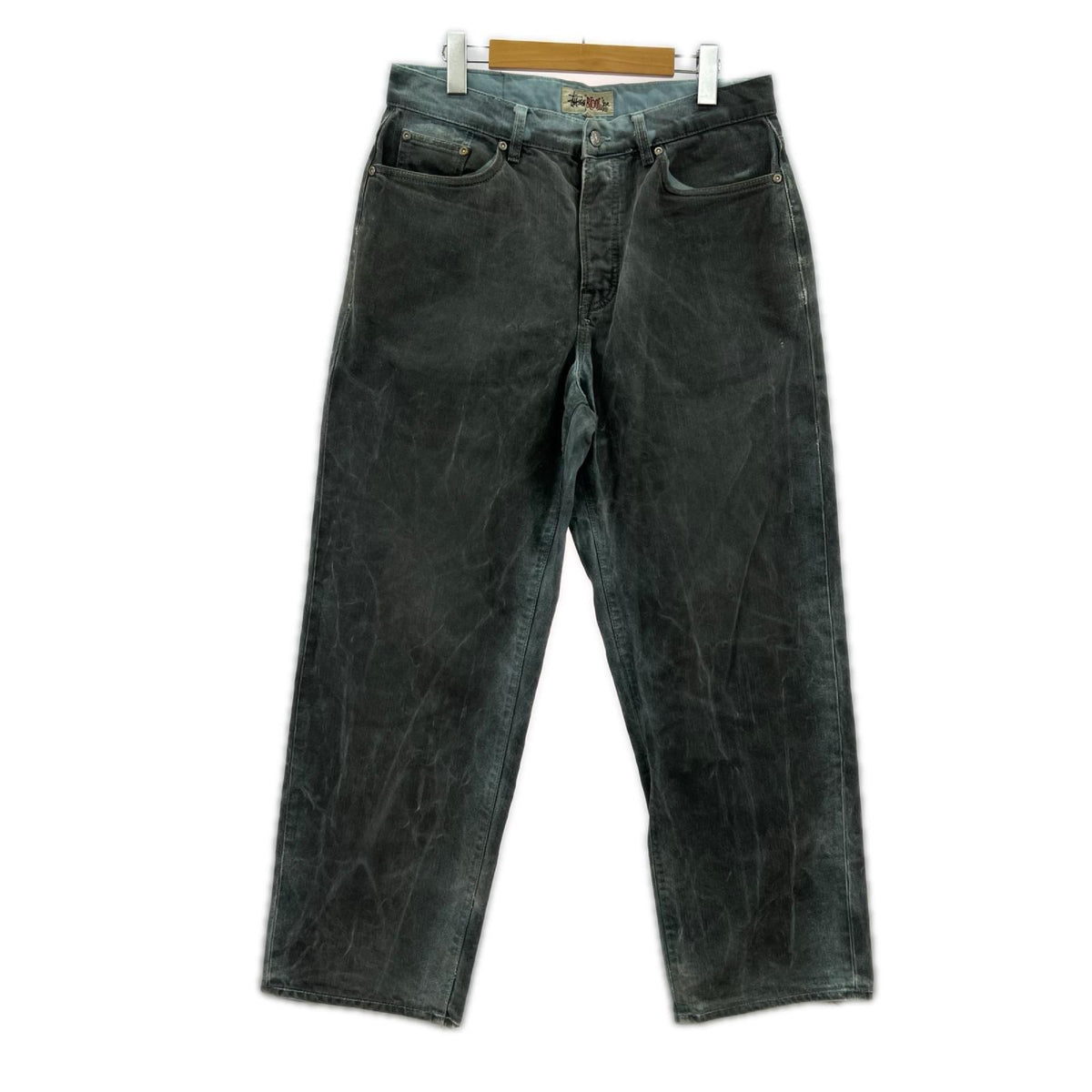 パンツ 23SS SPRAY DYE BIG OL JEANS W30 30 グレー