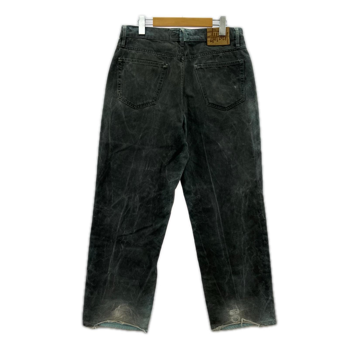 パンツ 23SS SPRAY DYE BIG OL JEANS W30 30 グレー