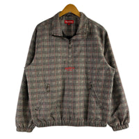 ジャケット 20SS TRACK HALF ZIP PULLOVER S グレー