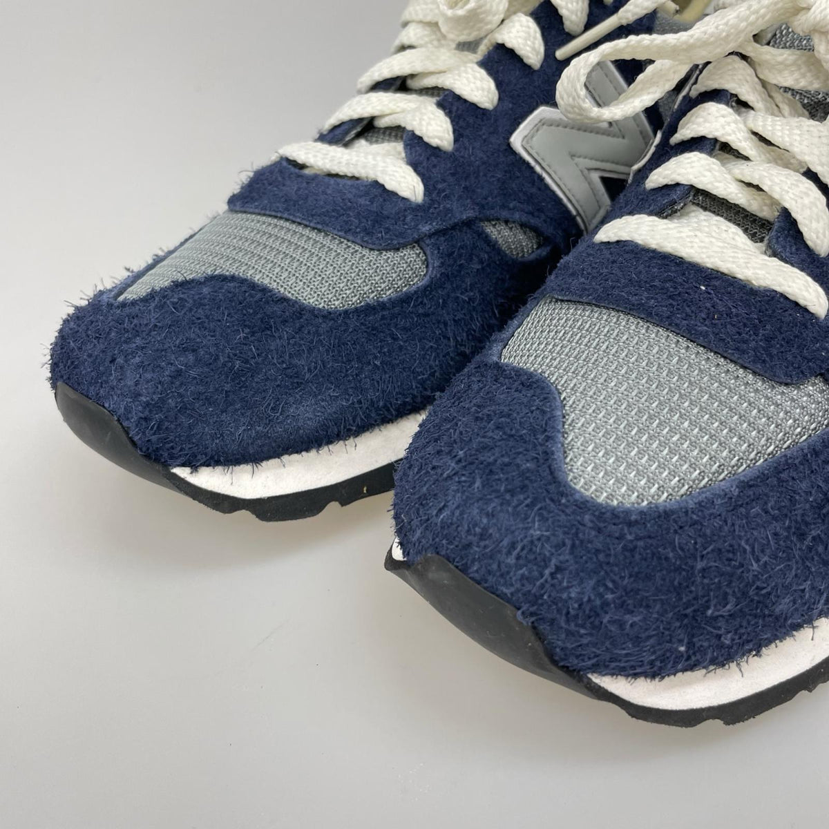 スニーカー NEW BALANCE×Carhartt USA製 M990CH1 NAVY 紺 26.5cm (US8 1/2 UK8 EU43) ネイビー