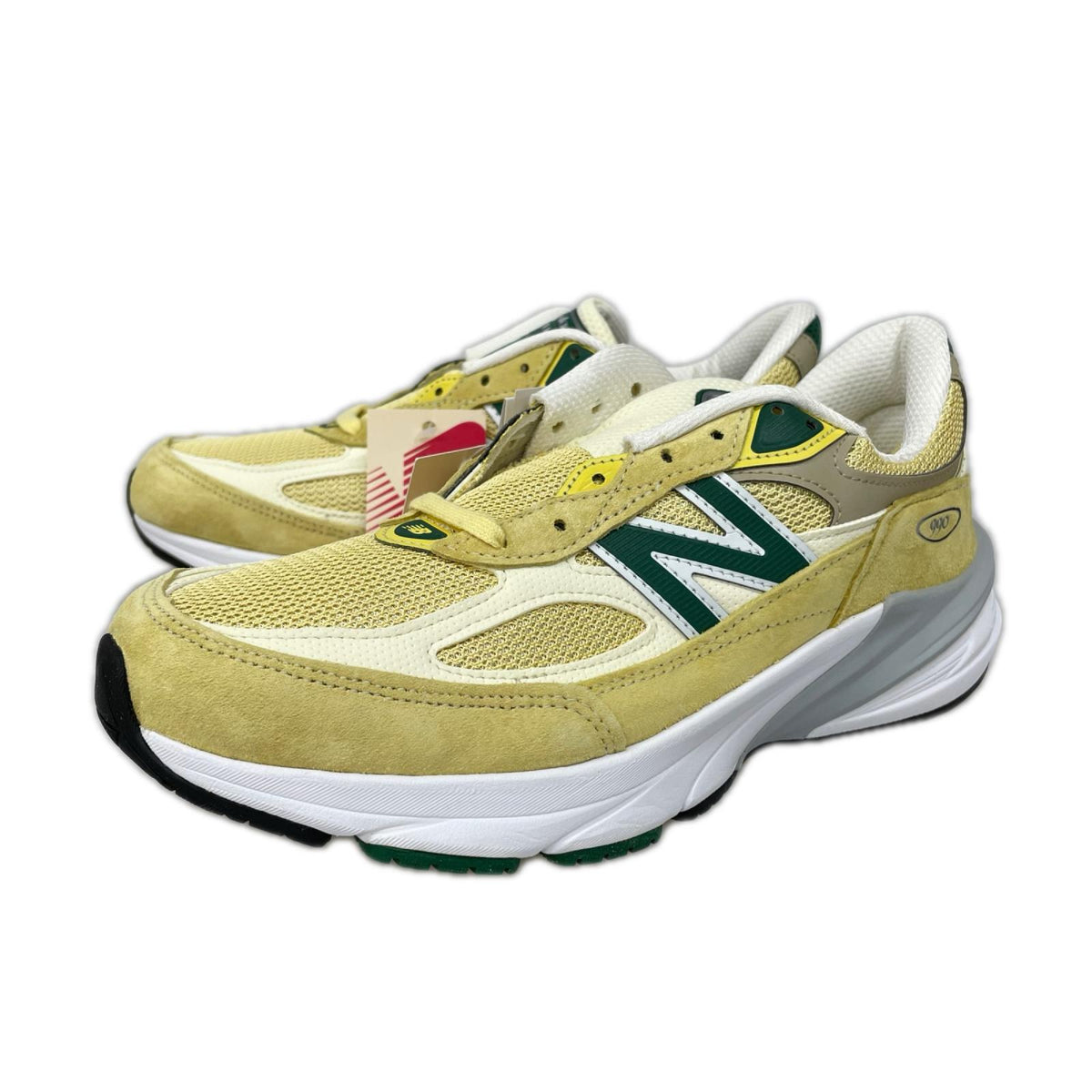 スニーカー NEW BALANCE USA製 990V6 U990TE6 PALE YELLOW 26.5cm (US8 1/2 UK8 EU43) イエロー
