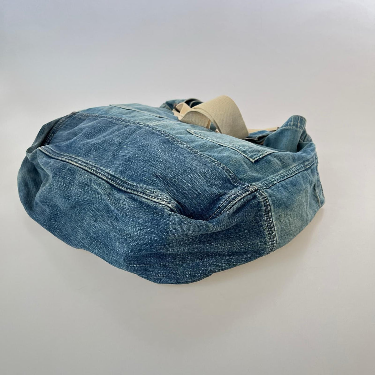 ショルダーバッグ RRL Antony デニムショルダーバッグ ブルー