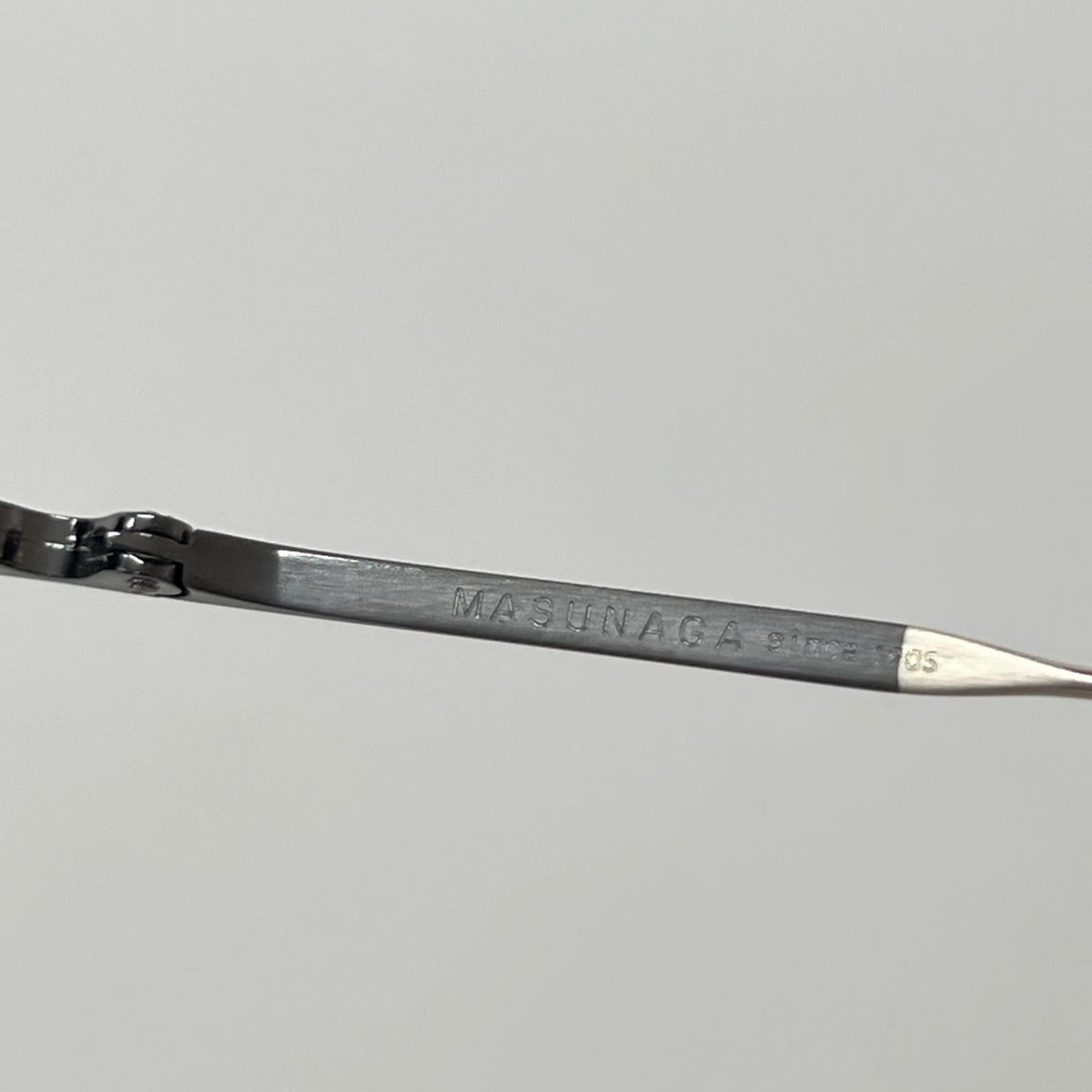 その他アクセサリー ISSEY MIYAKE MASUNAGA FULLER ハームリム 眼鏡フレーム ブラウン