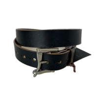 その他アクセサリー MR.OLIVE HORWEEN CHROMEXCEL LEATHER FIREMAN BELT L ブラック