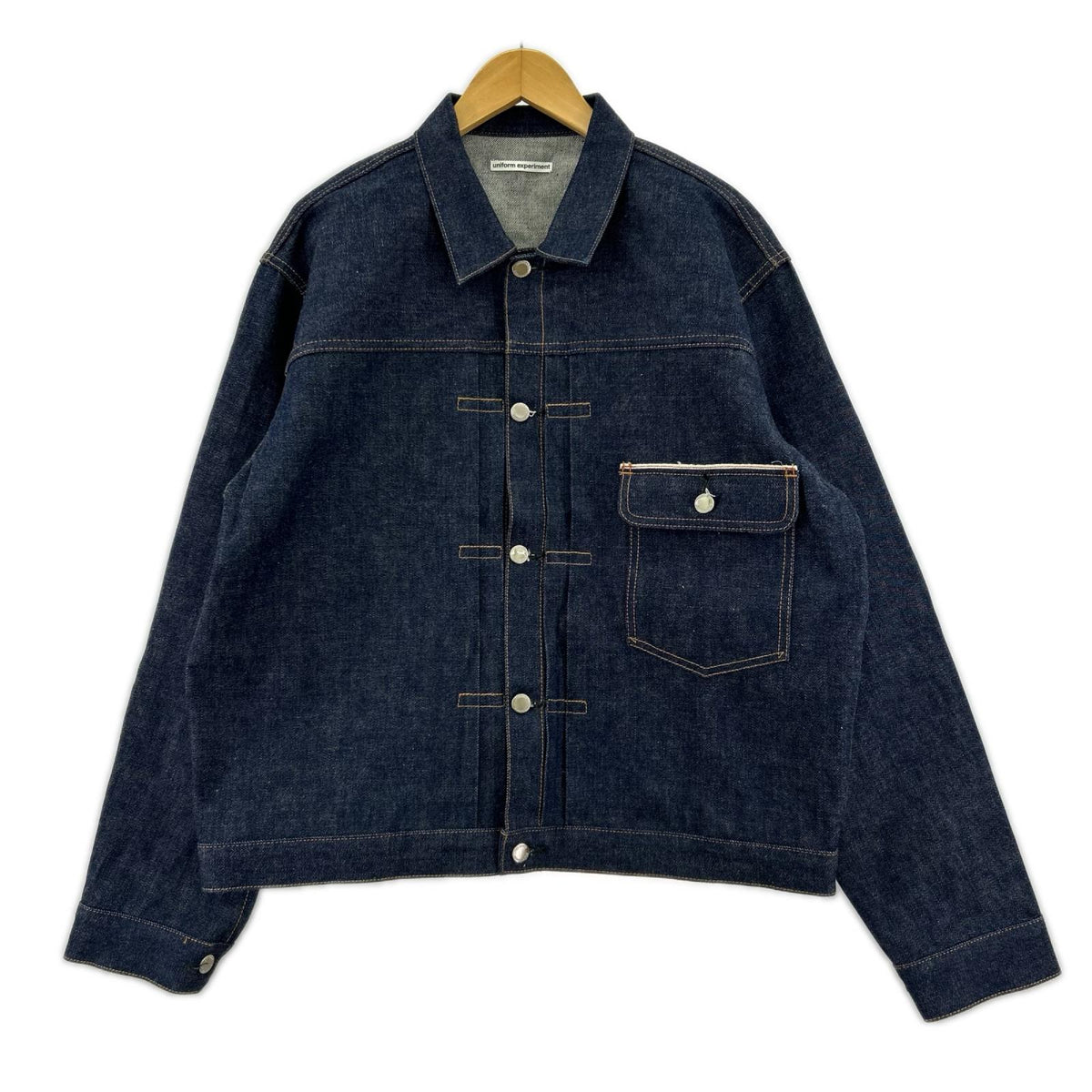 デニムジャケット uniform experiment 25AW RIGID DENIM TRUCKER JACKET 2 2