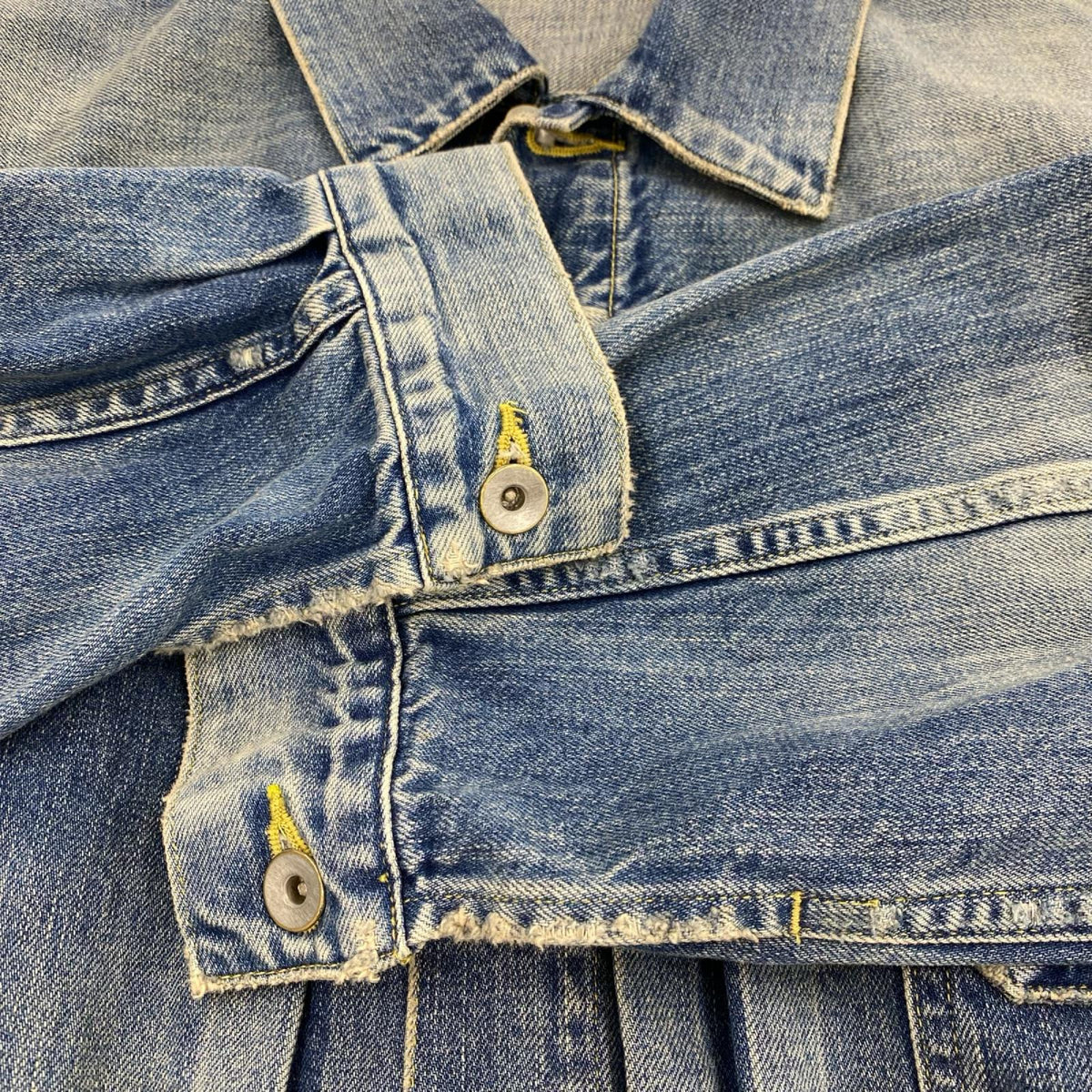 デニムジャケット marka ORGANIC COTTON 12oz TYPE 1 DENIM JACKET 3 3 ブルー