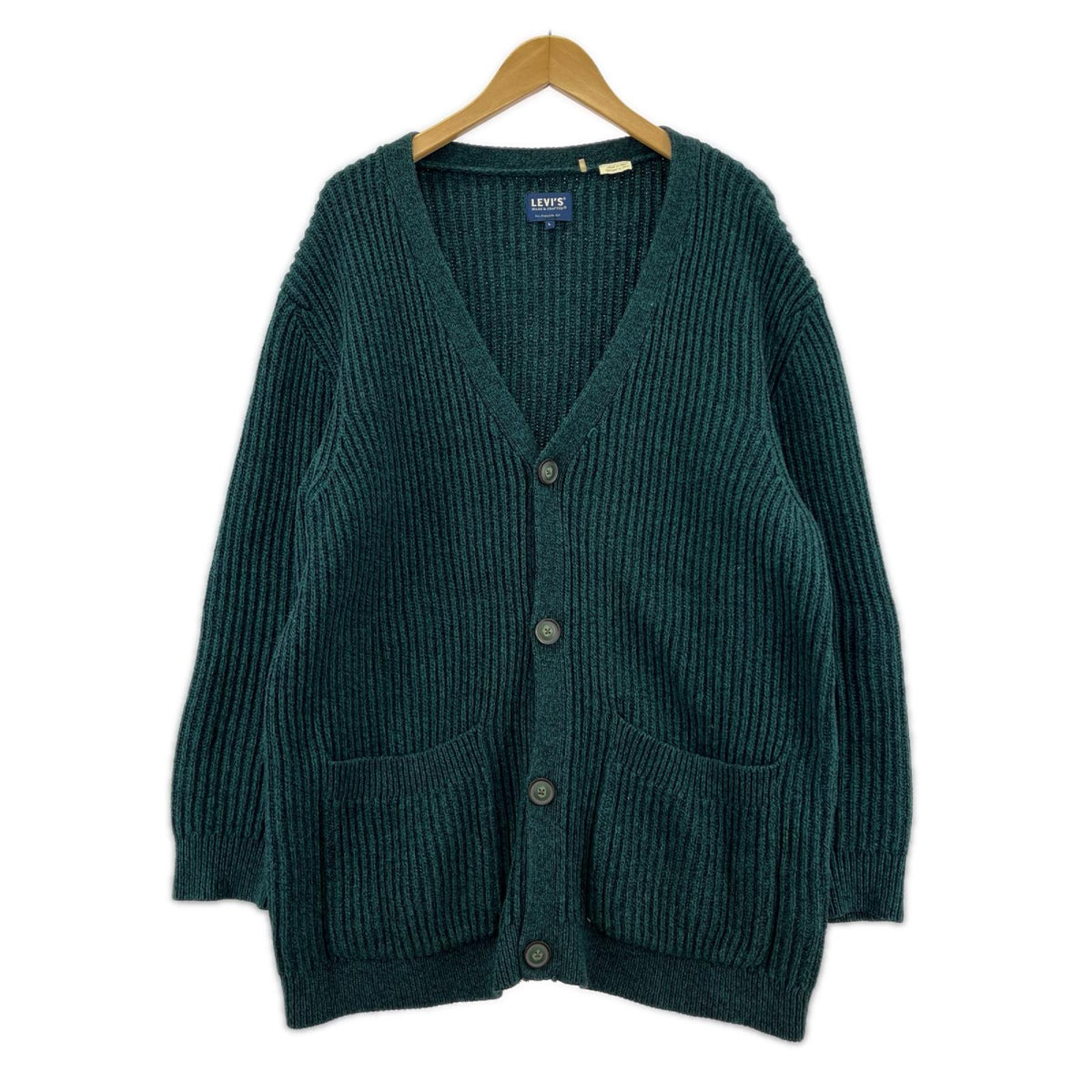 カーディガン MADE&CRAFTED GRN L L グリーン