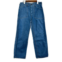 デニムパンツ HELLER'S CAFE U.S.NAVY シンチバック デニムパンツ 30 インディゴ 30
