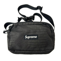 ショルダーバッグ 13SS/Croc Shoulder Bag ブラック