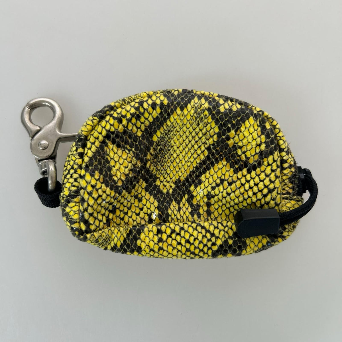 その他アクセサリー 11AW/Snakeskin Stash Pouch イエロー