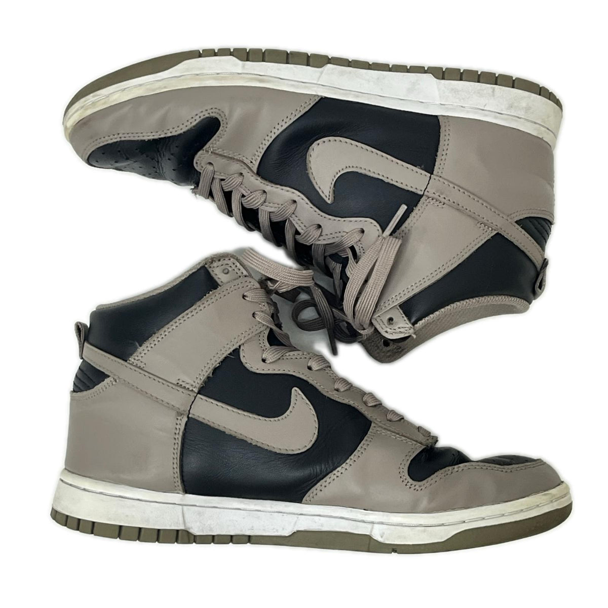 スニーカー NIKE WMNS DUNK HIGH Moon Fossil 26.0cm