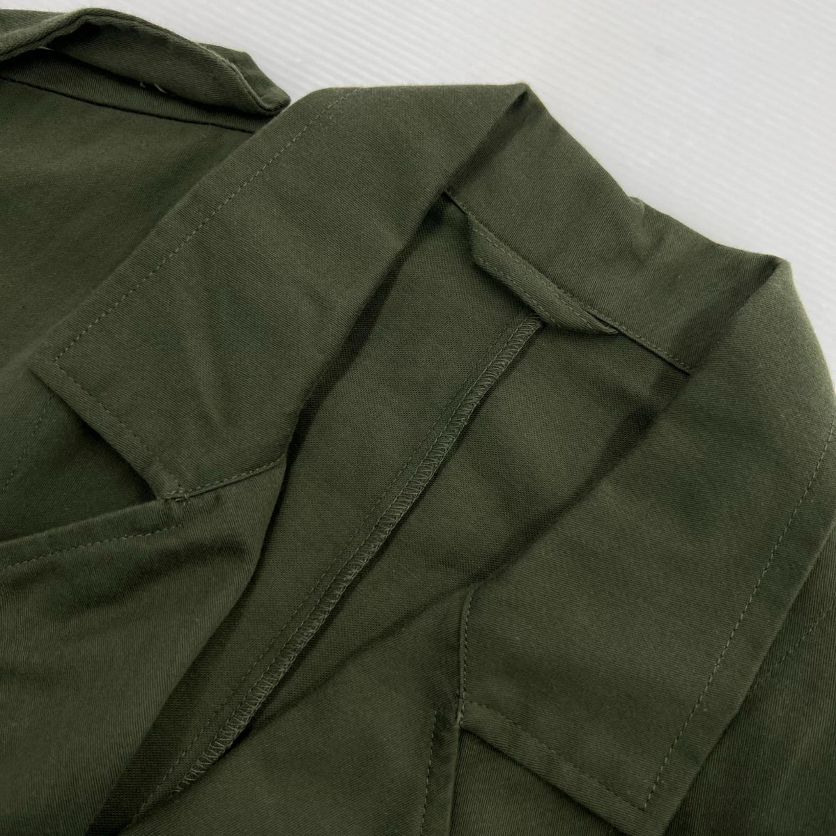 ミリタリージャケット 90s オランダ軍 コットンワークコート カーキ (54) カーキ