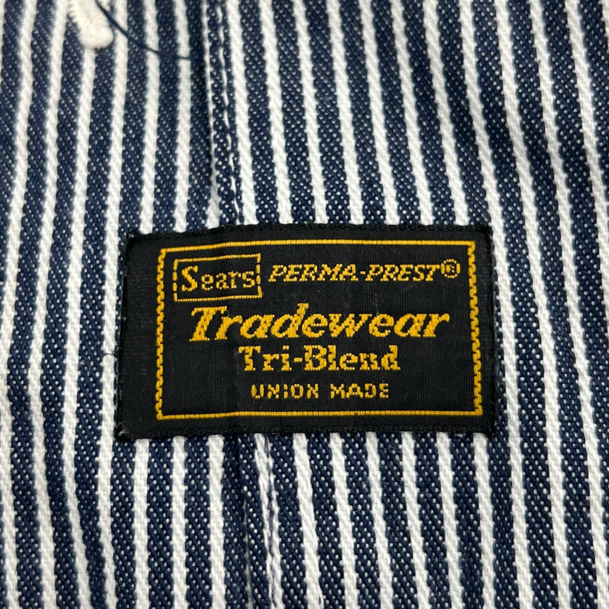 オーバーオール 70s Sears Tradewear ヒッコリーダブルニーペインター