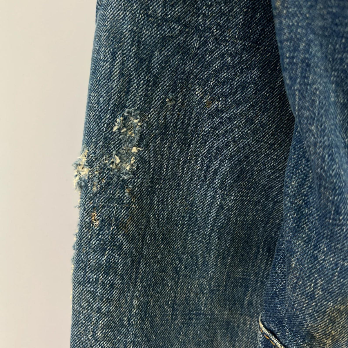 デニムジャケット Levi's 60~70s BIGE ボタン裏526 70505 4th (ー)