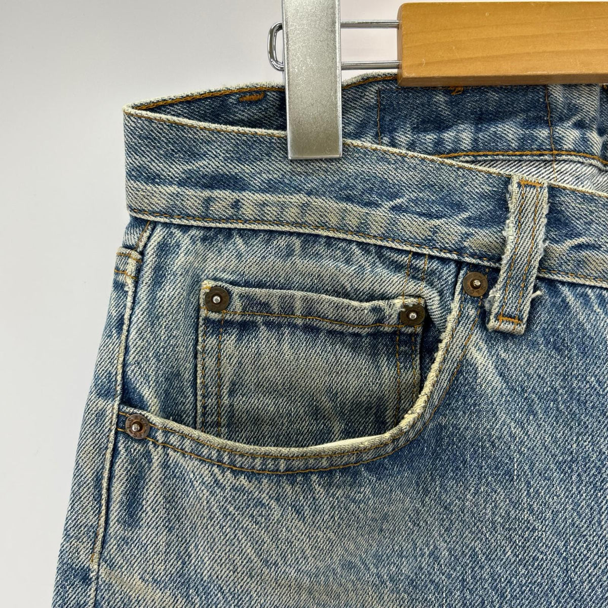 デニムパンツ Levi's 80s ボタン裏501 (W34L38)