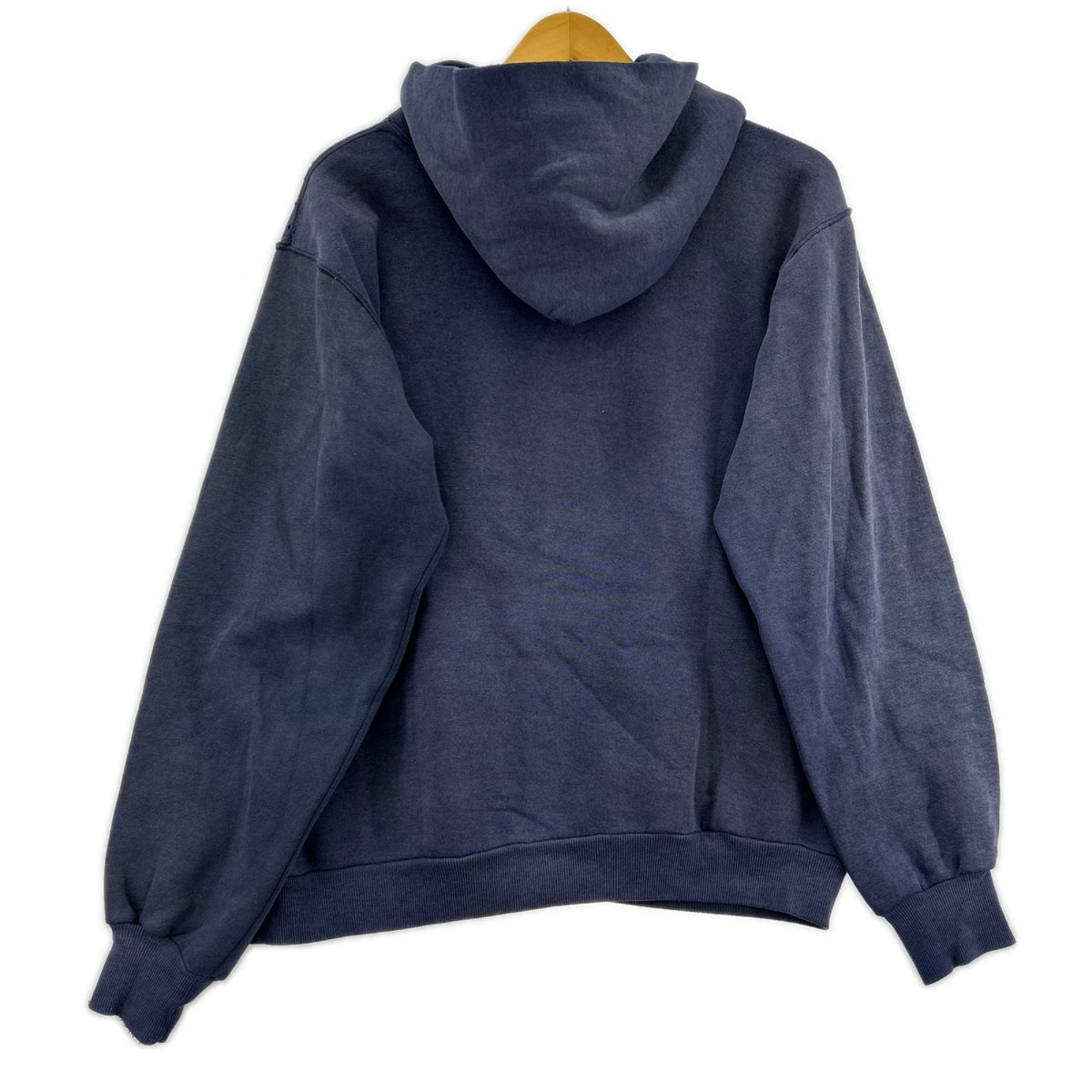 パーカー RUSSEL ATHLETIC 90s USA製 カレッジロゴ 紺 (M) M ネイビー
