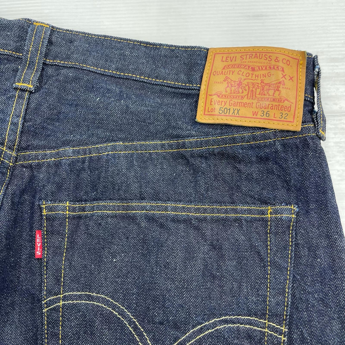 デニムパンツ 501XX BIGE 1947モデル インディゴ (W36) 36 ネイビー