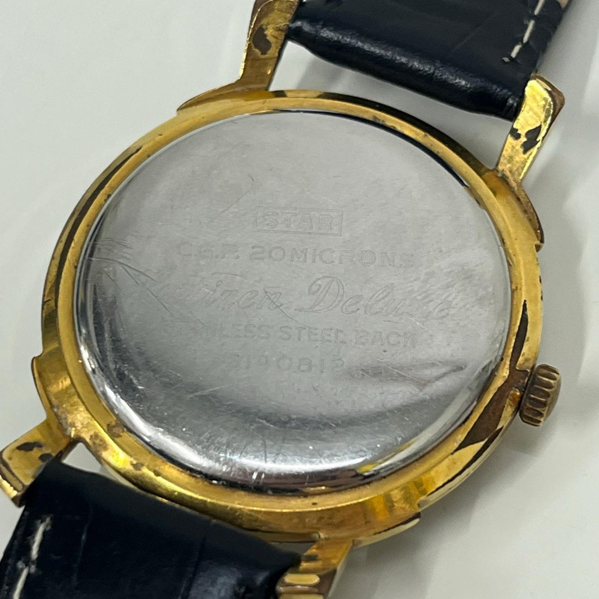 腕時計 Citizen Deluxe 19JEWELS C.G.P 20MICRONS