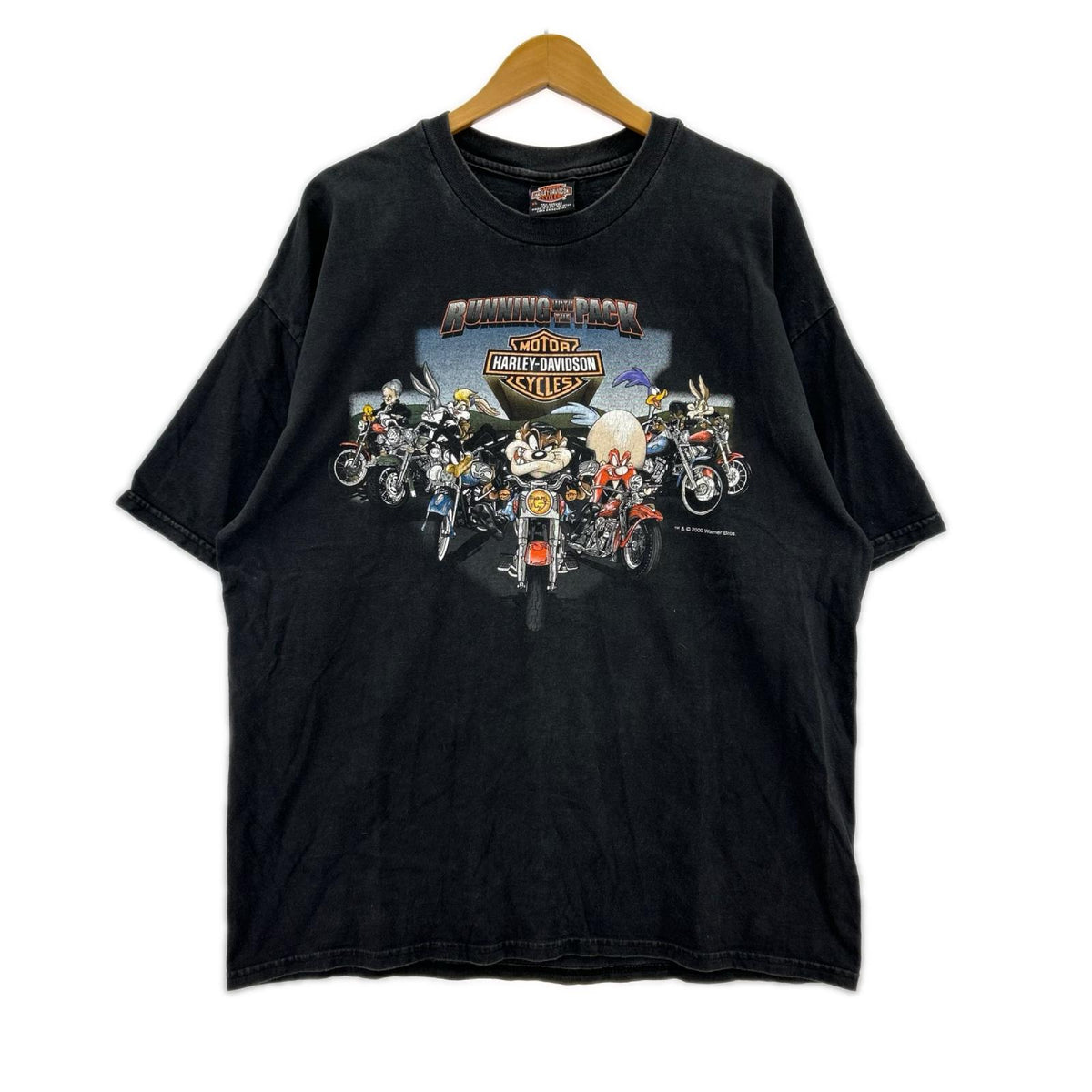 半袖Tシャツ × Looney Tunes 00s ブラック (XL) ブラック