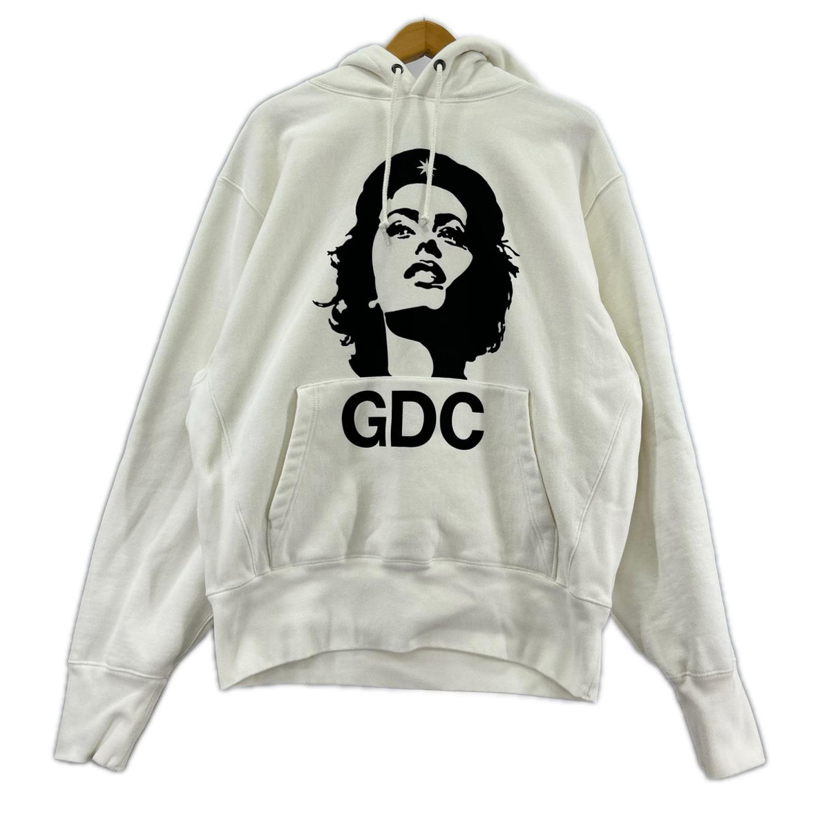 パーカー xGDC REBEL GIRL HOODIE L ホワイト