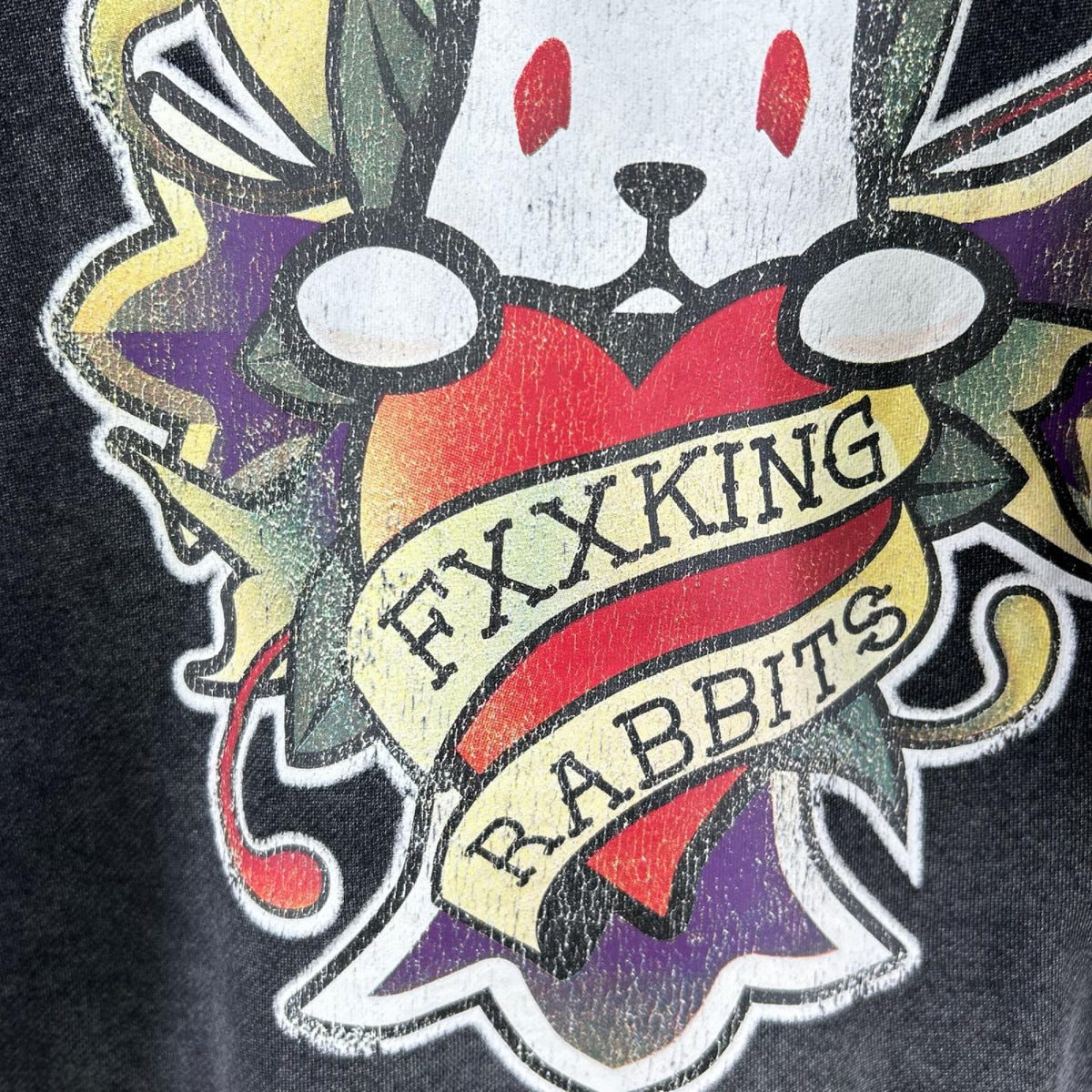 パーカー 撫子 Fxxking Rabhits Hoodie ブラック