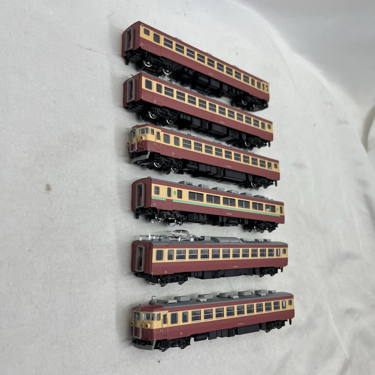 KATO 455系 急行 ばんだい 6両セット 鉄道模型車両