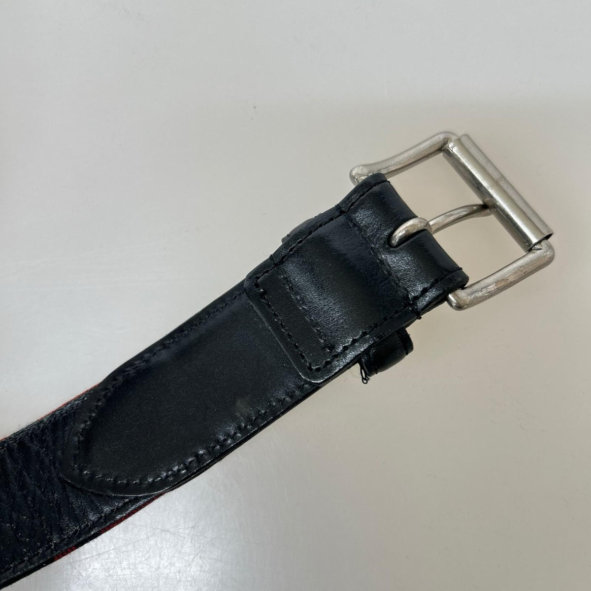 その他アクセサリー HOMME チェック 赤黒