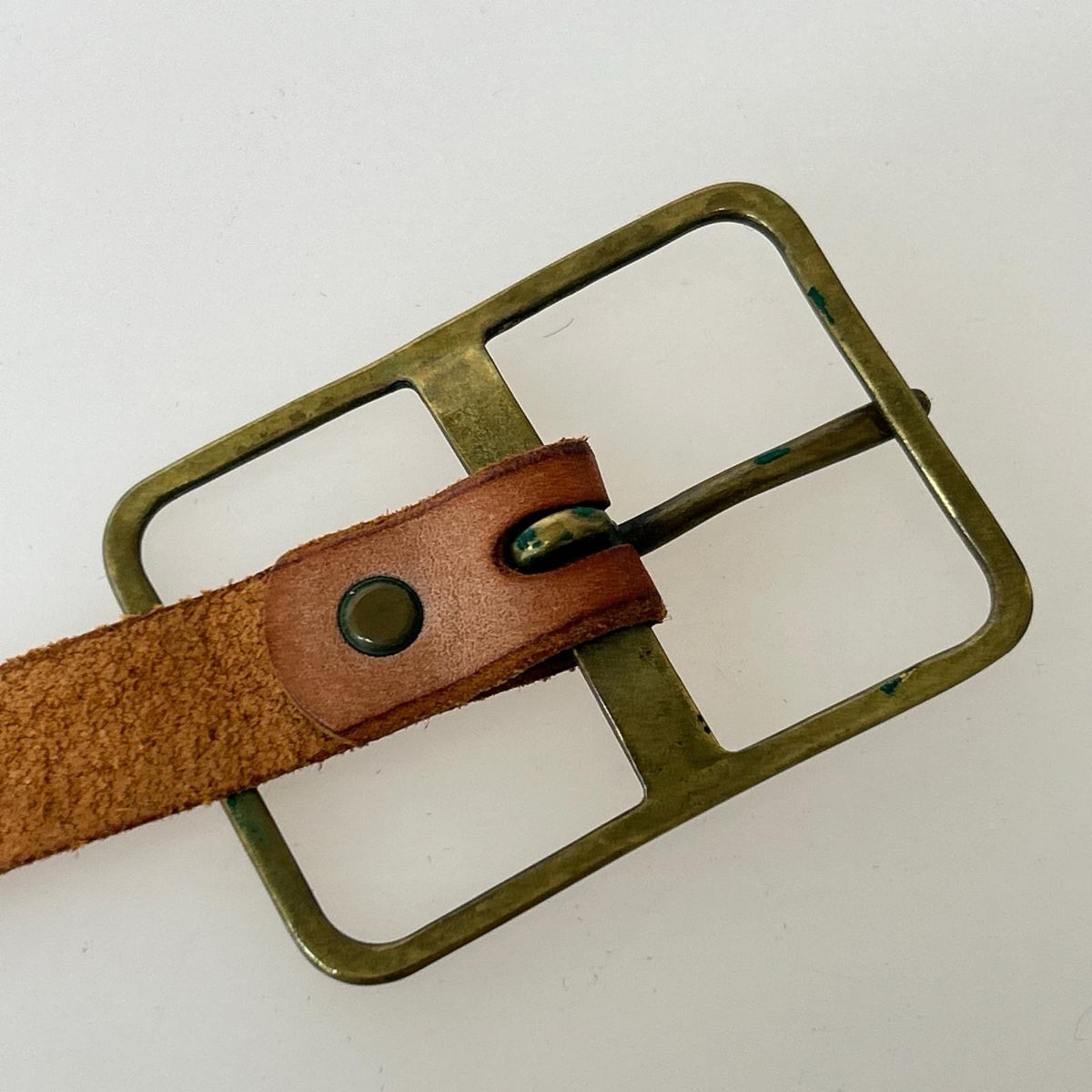その他アクセサリー レザーベルト 茶 ブラウン