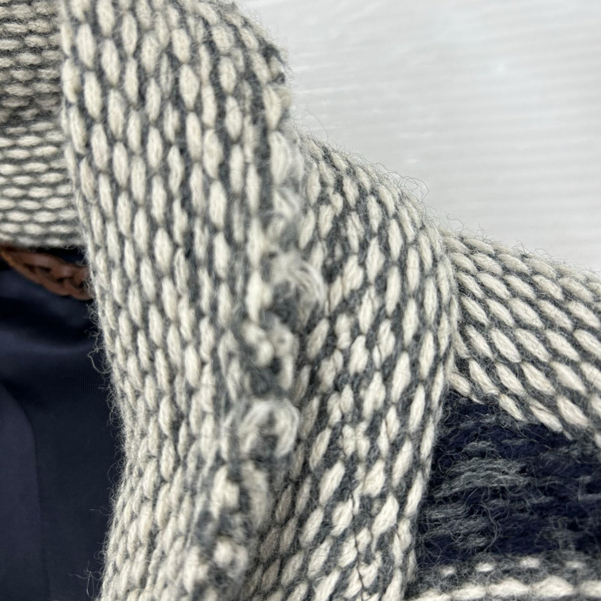 ジャケット KNIT JACKET/サイズ50 50 ネイビー