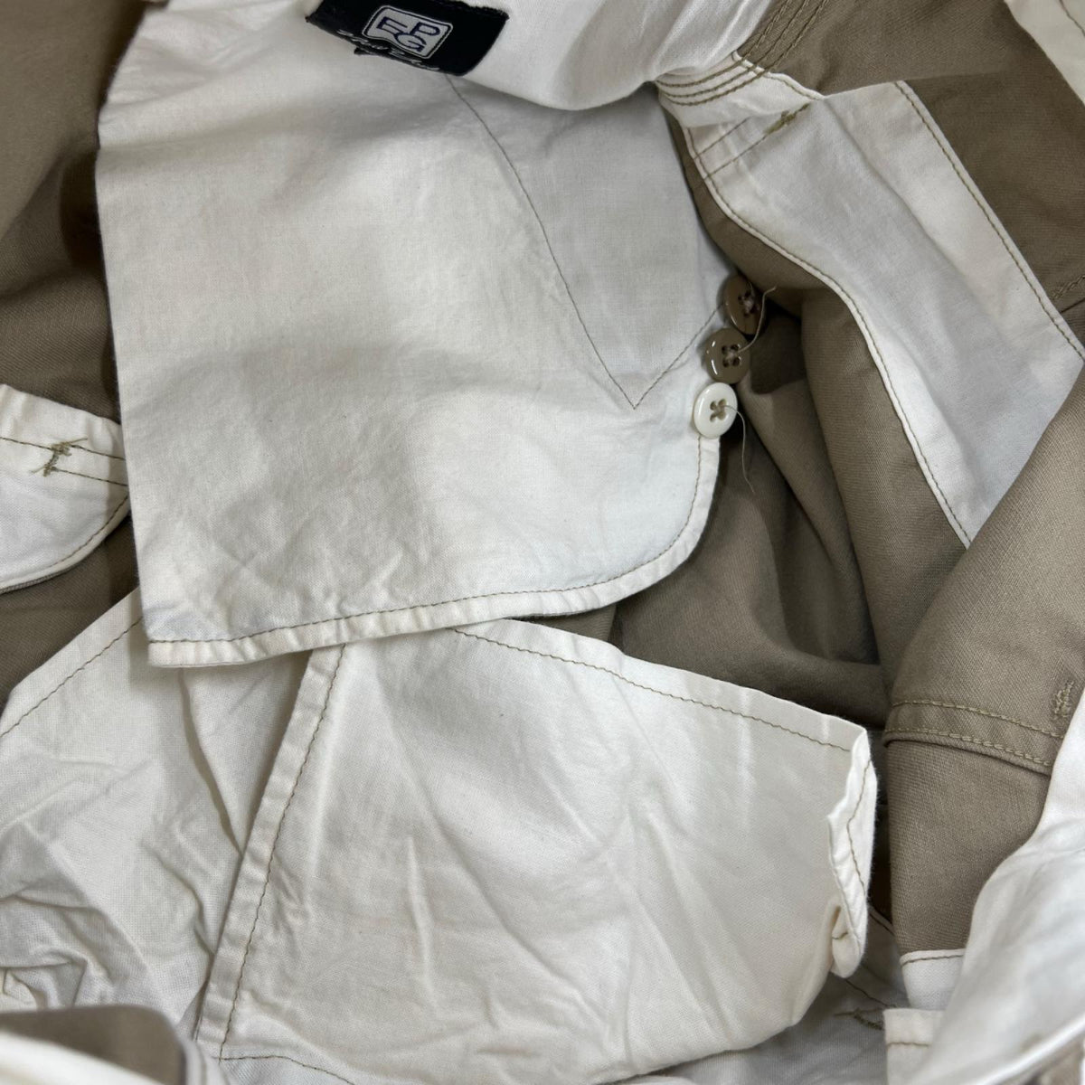 パンツ ×BEAMS PLUS USA製 PEG ペインター ベージュ (S) S ベージュ