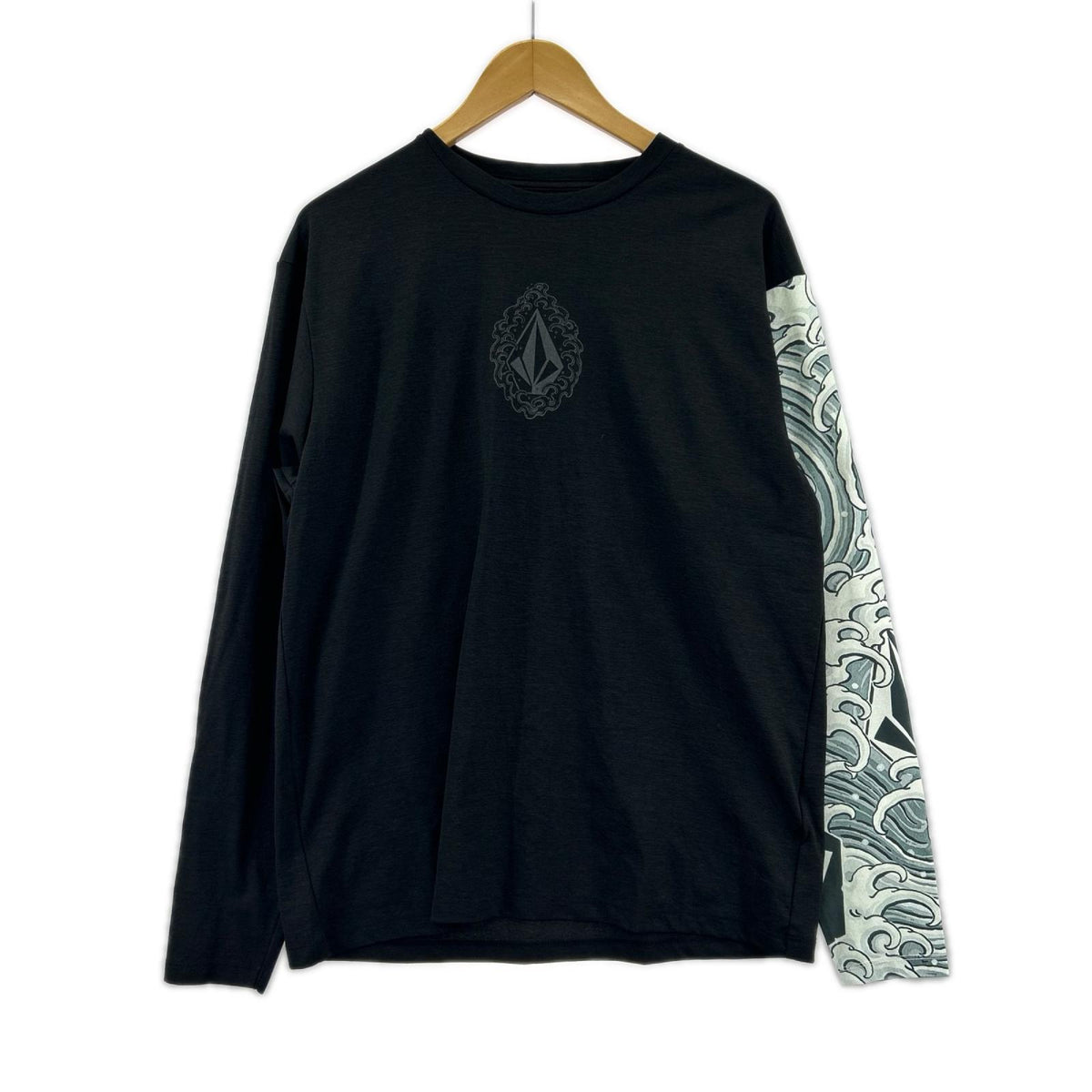 長袖Tシャツ ×野坂稔和 NOZAKA LS RASH TEE BLK M M ブラック