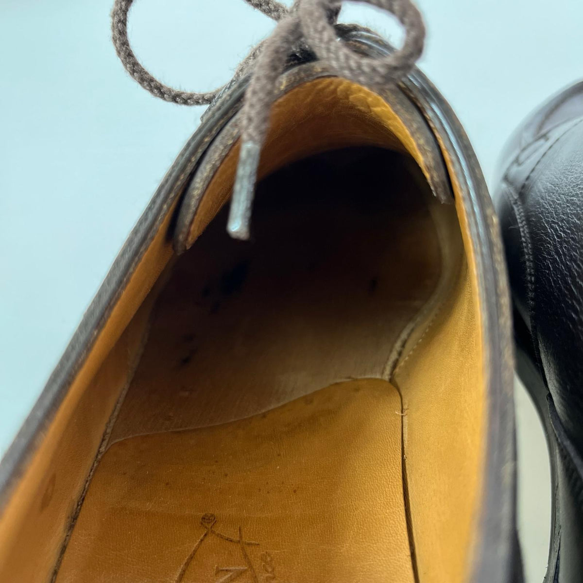 シューズ J.M. WESTON ゴルフダービー 641-31 5.5E 茶 ブラウン