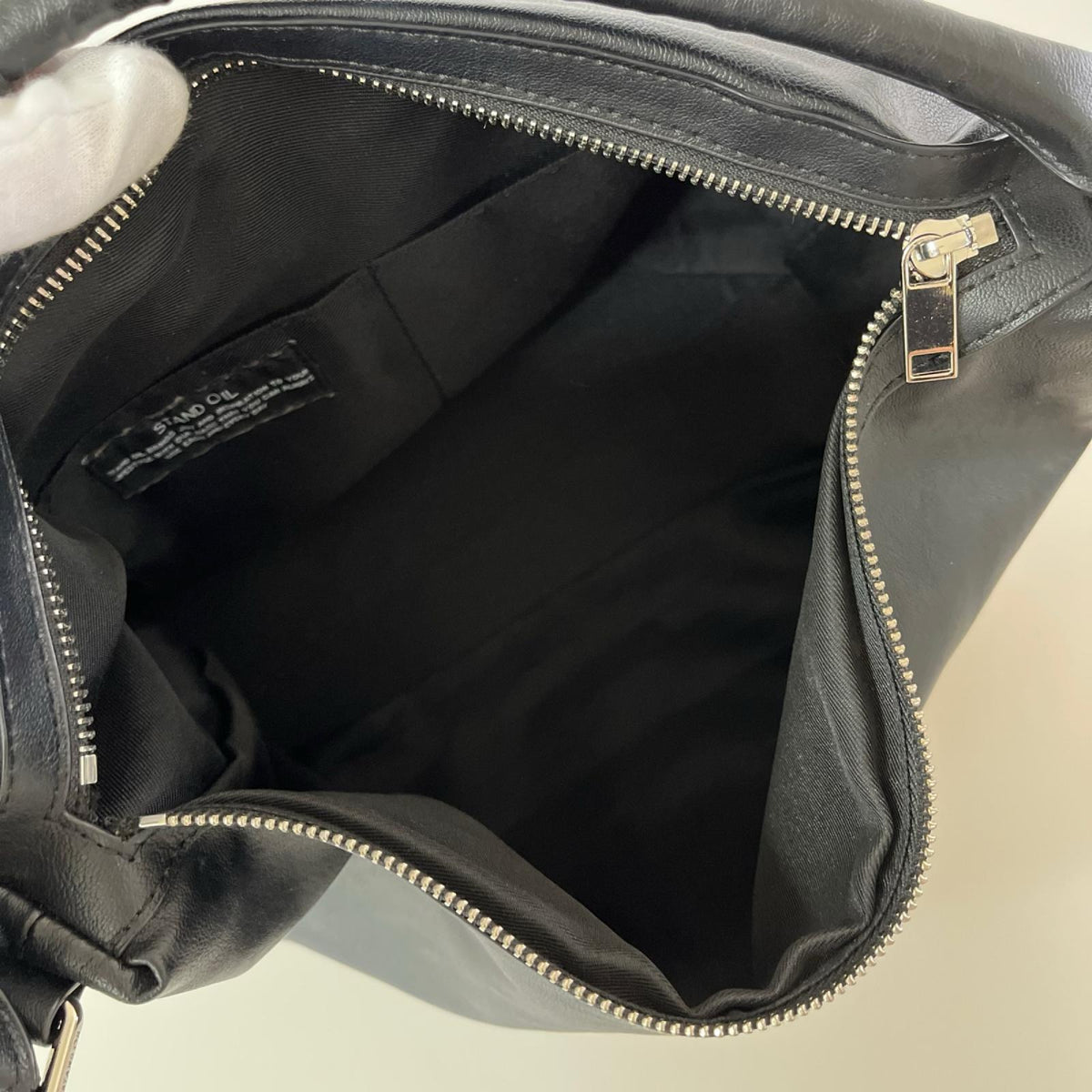 ショルダーバッグ STAND OIL Mushy Bag Mini ブラック