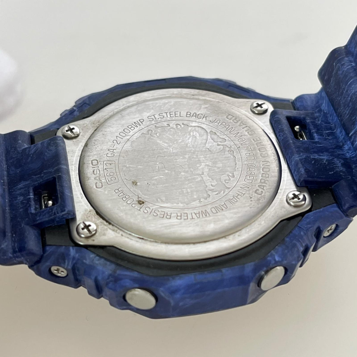 腕時計 GA-2100BWP アナデジ ホワイト