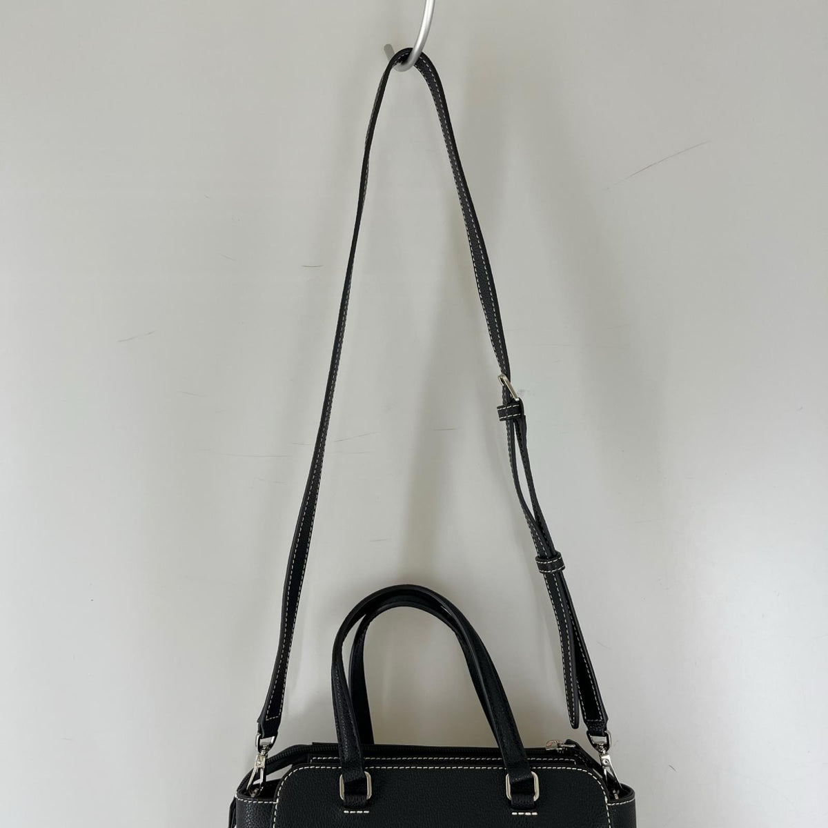 ショルダーバッグ レザー 2way ショルダーバッグ 0AS04M-01 ブラック