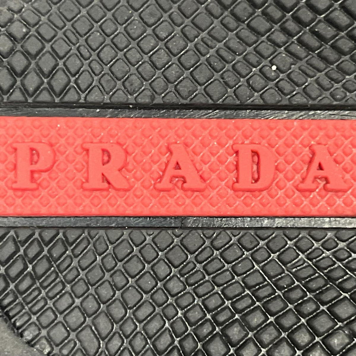 PRADA/スタッズ/レザースニーカー/サイズ7/4E2259
