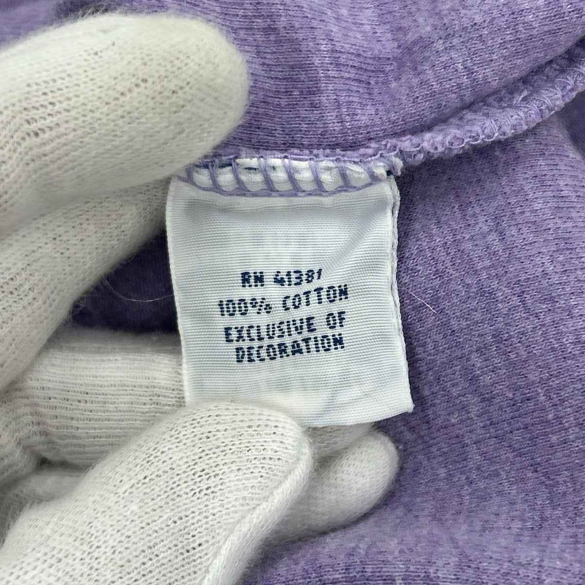 長袖Tシャツ ハーフZIP L/S パープル