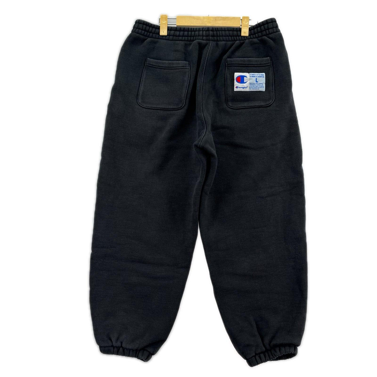 パンツ 25FW C3-A219 スウェット L ブラック