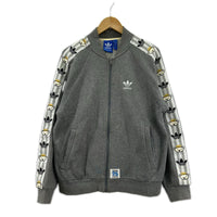 ジャケット ×NIGO スウェットブルゾン グレー グレー