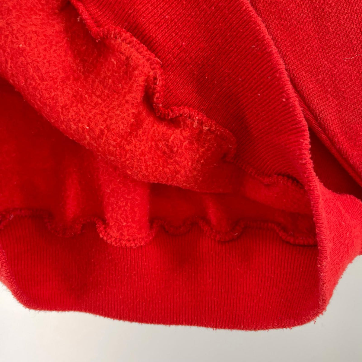 スウェット 70-80s USA製 42ND STREET red-M M レッド