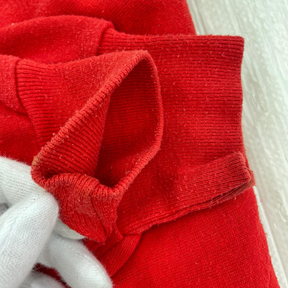 スウェット 70-80s USA製 42ND STREET red-M M レッド