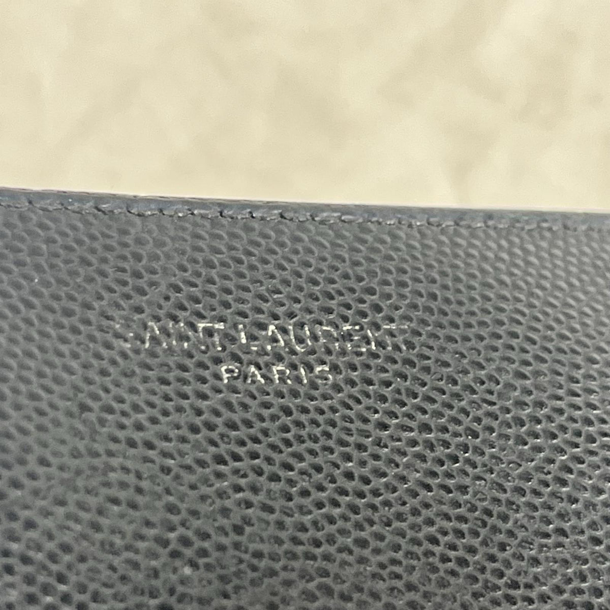 SAINT LAURENT キャビアスキン