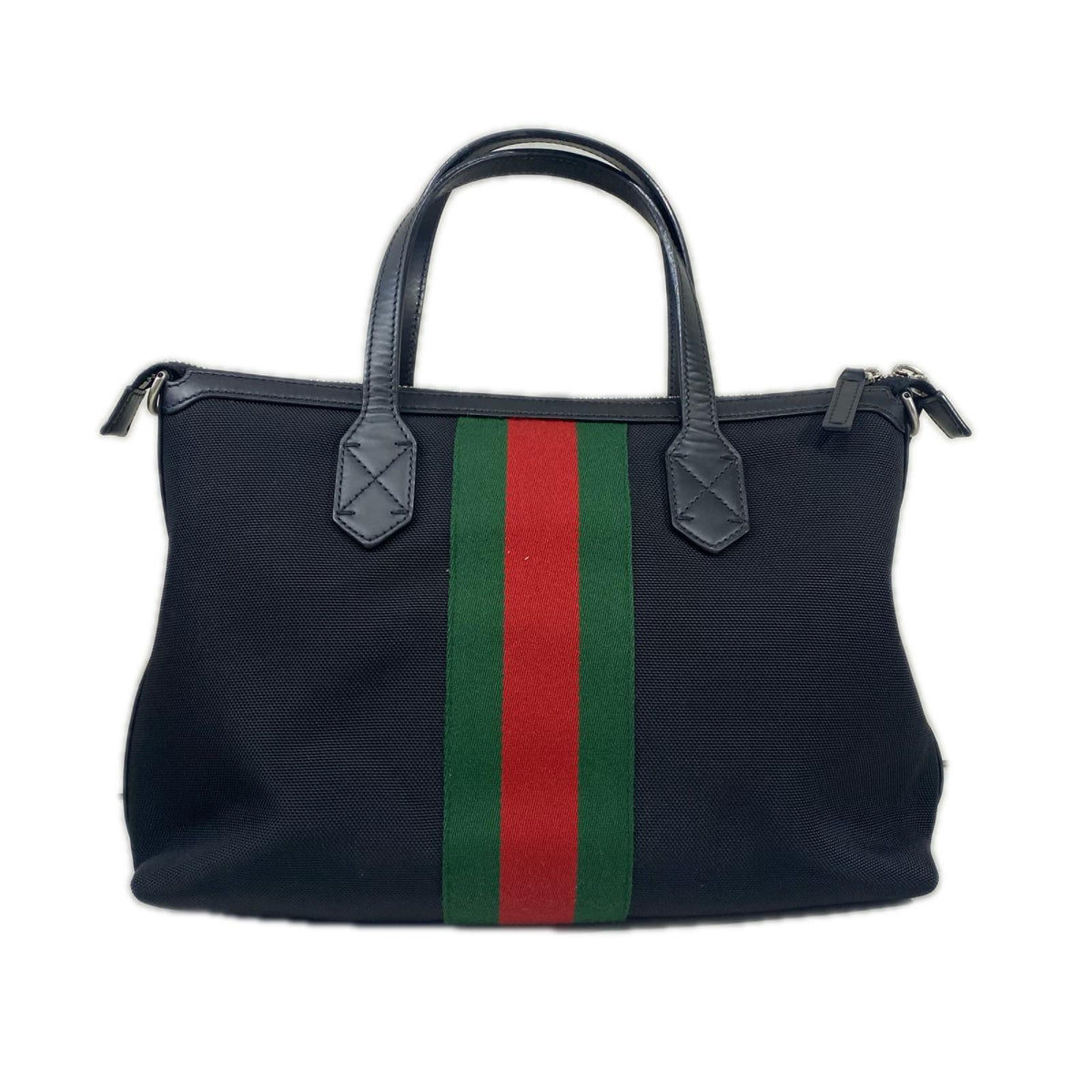 GUCCI/キャンバス レザー/シェリー/トートバッグ 630923