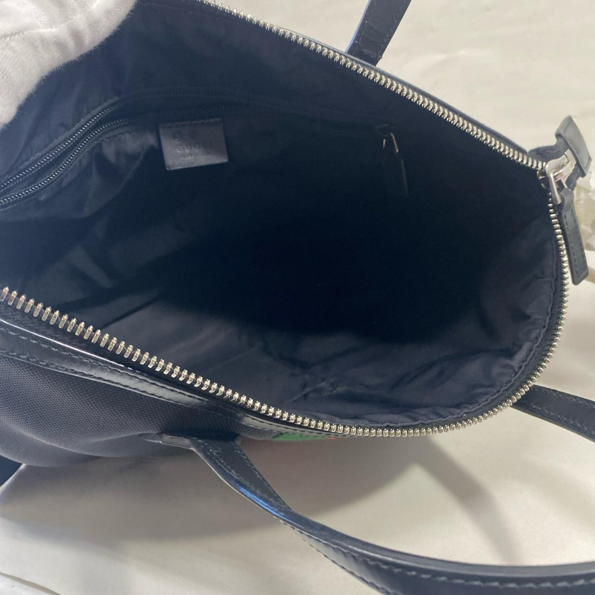 GUCCI/キャンバス レザー/シェリー/トートバッグ 630923