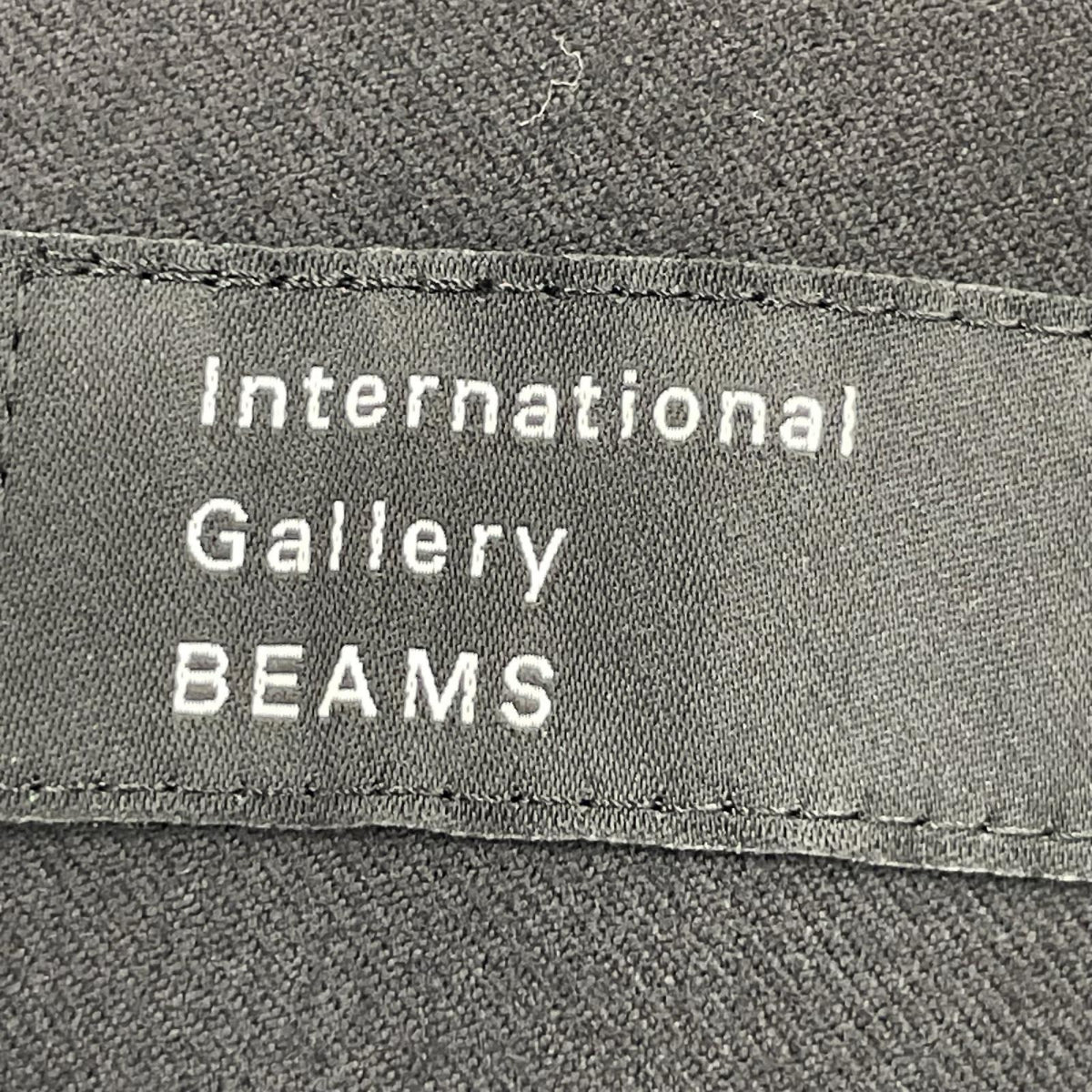 ジャケット International Gallery BEAMS ランダムクルミ釦 デザインテーラードジャケット L ブラック L ブラック