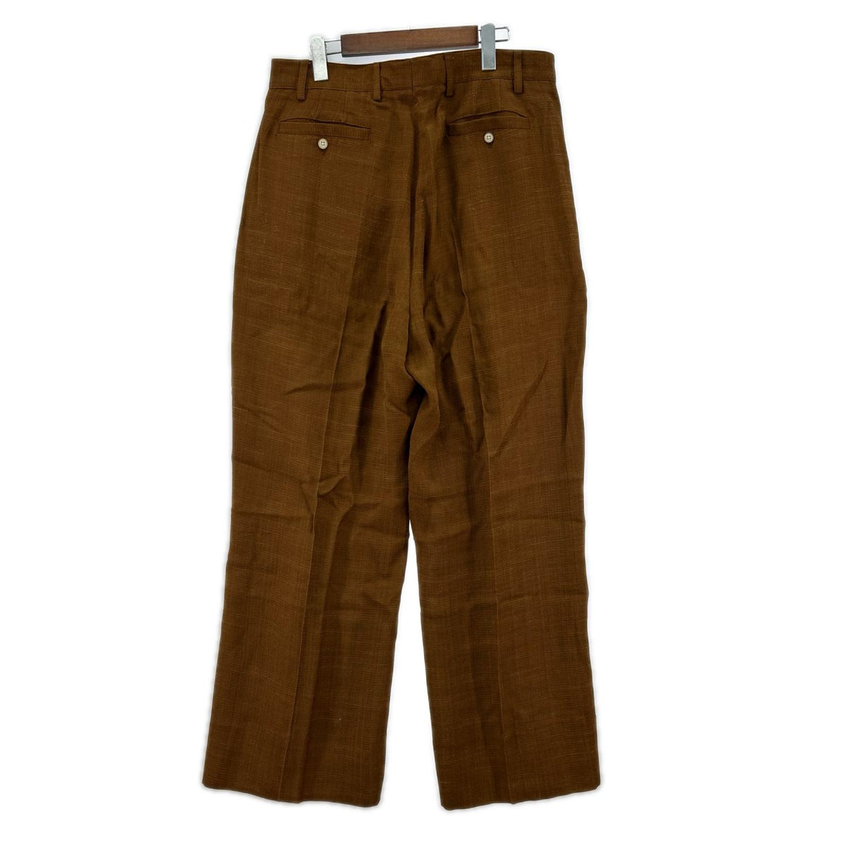 パンツ CMMN SWDN Mari Wide 1-Pleat Trousers スラックス 50 ブラウン 50 ブラウン
