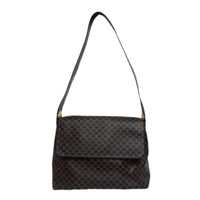 CELINE マカダム柄 サークルロゴ ショルダーバッグ
