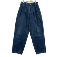 デニムパンツ Y’s for men 2タックデニムパンツ S インディゴ S